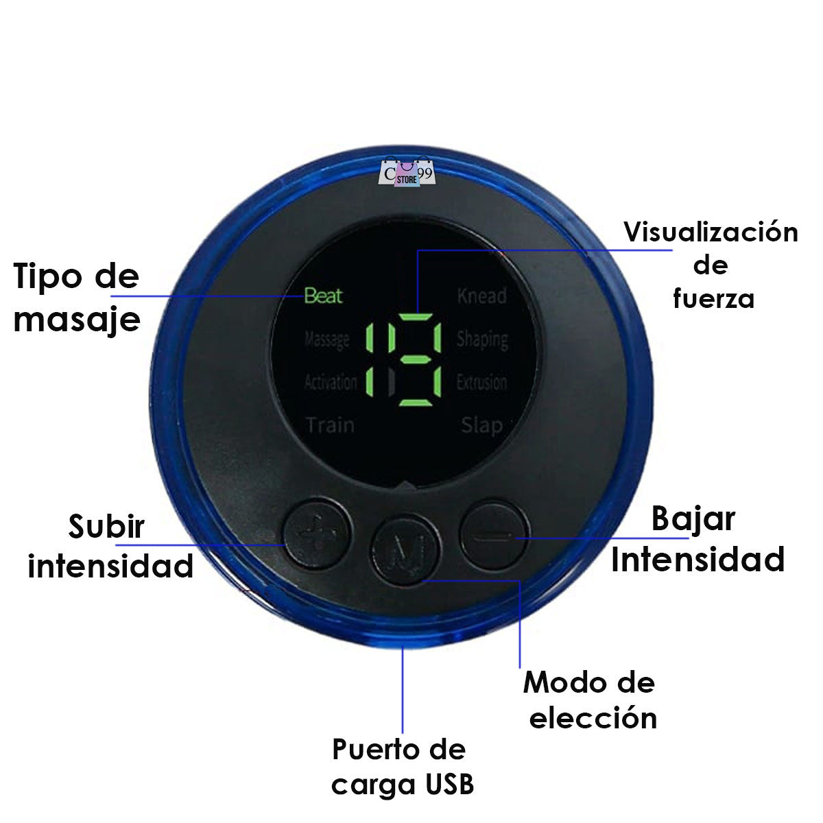 RelajaMax™  Masajeador Eléctrico + 1 OBSEQUIO GRATIS🎁