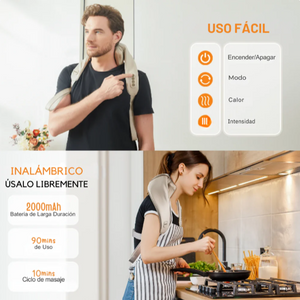 TerapiaVital Pro®  Masajeador Caliente + 2 OBSEQUIOS GRATIS🎁