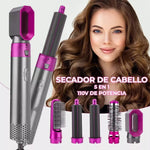 ¡Cepillo Secador de Pelo 5 en 1 MultiBrush™!